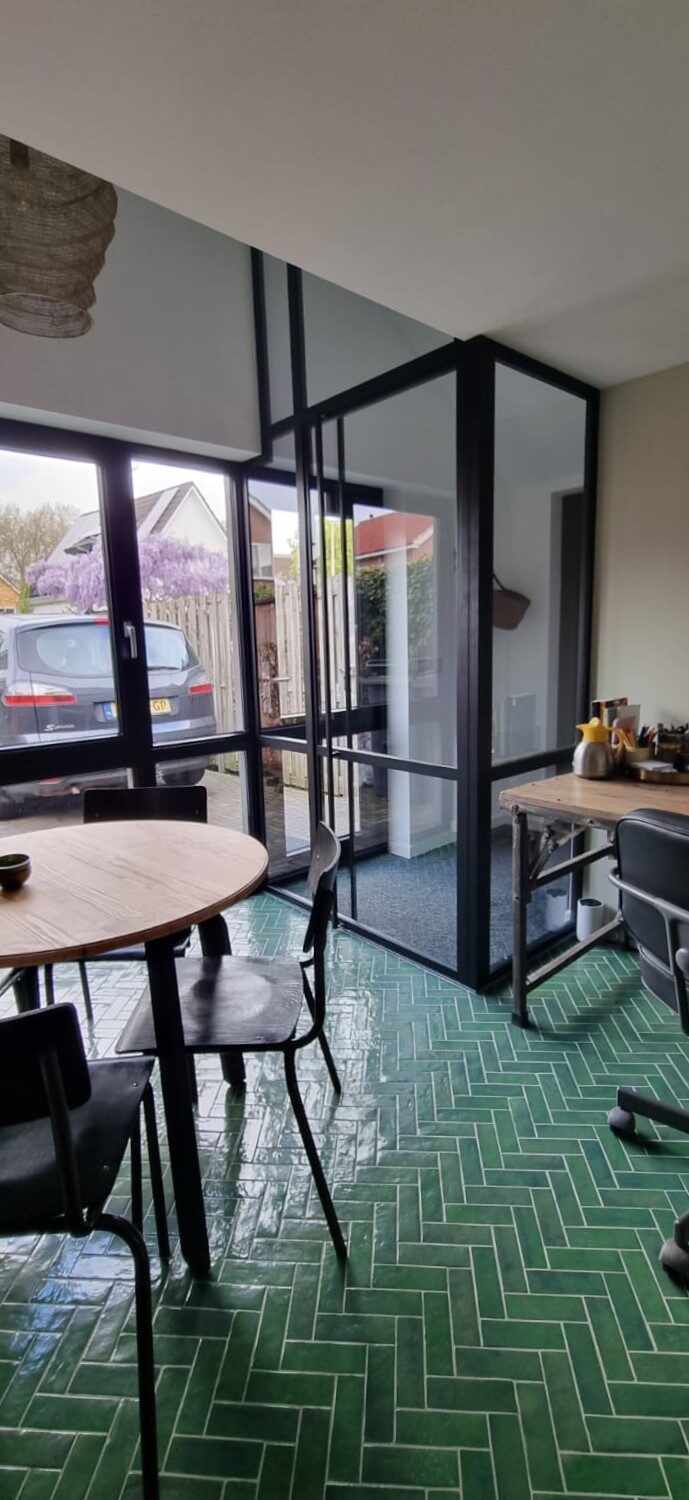 Verbouw Garage naar Kantoor