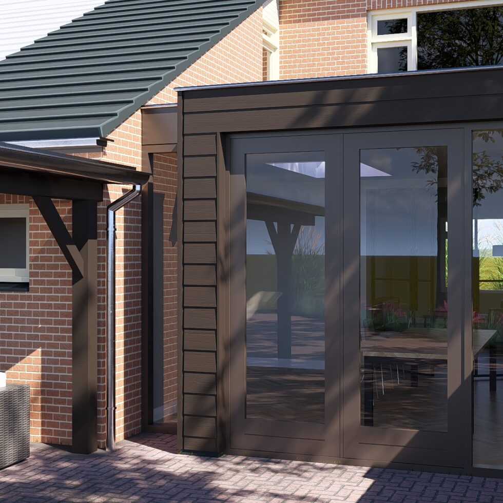 Moderne Uitbreiding Woonhuis