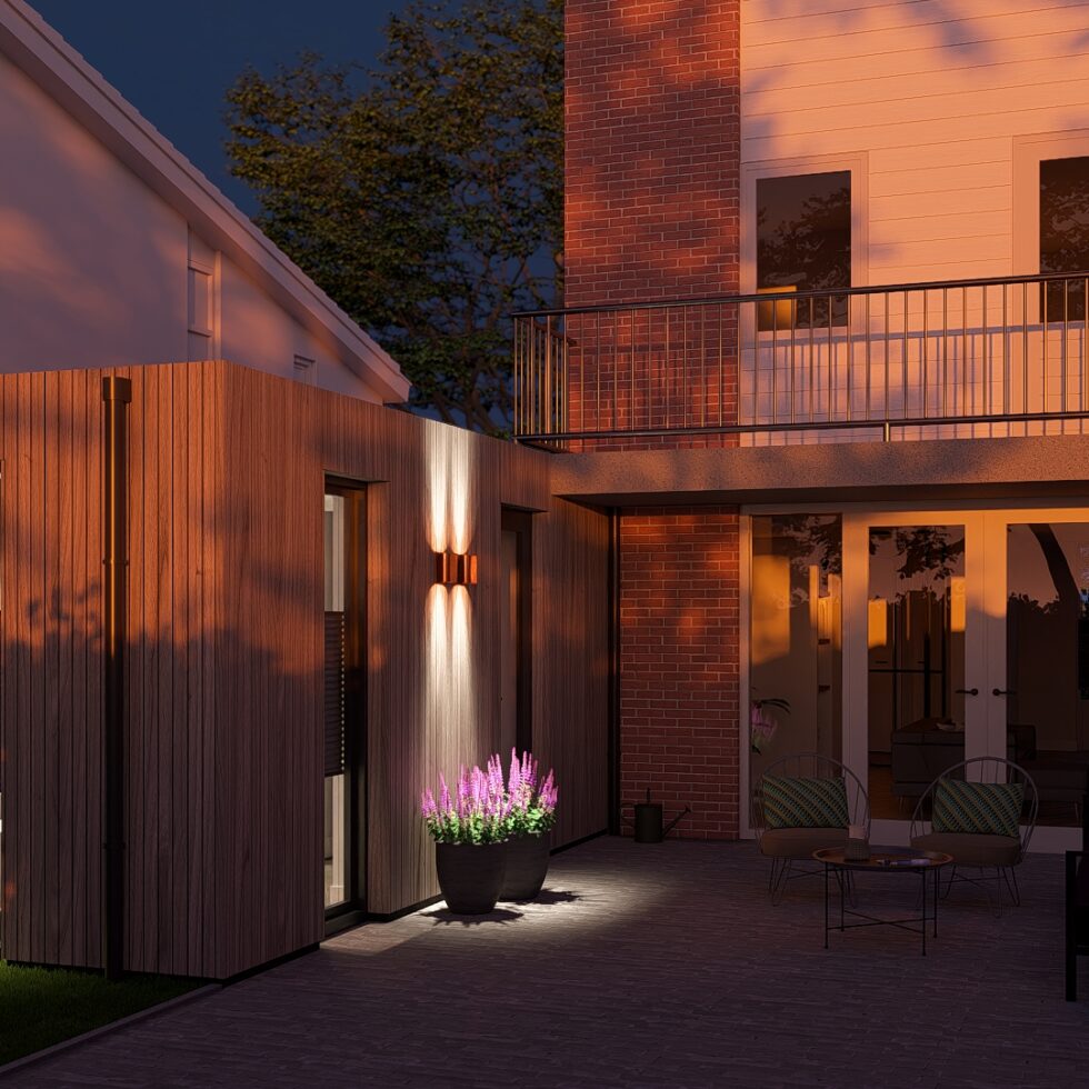 Moderne uitbreiding woonhuis